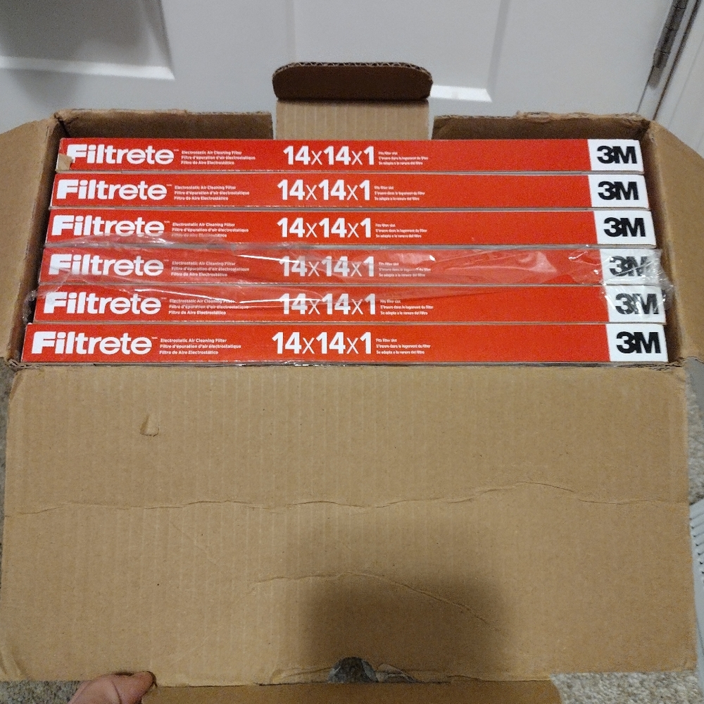 3M Furnace Air Filter x6